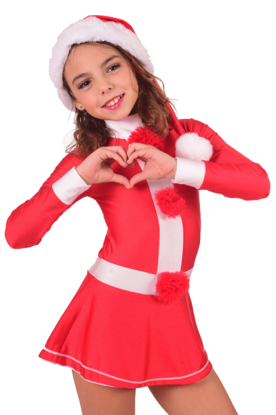 Maillot de Gimnasia Rítmica Noel Navidad